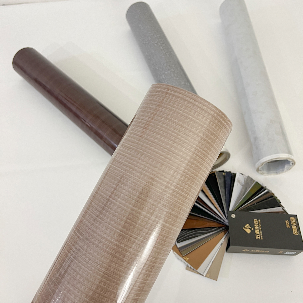 Foam molding heat transfer film