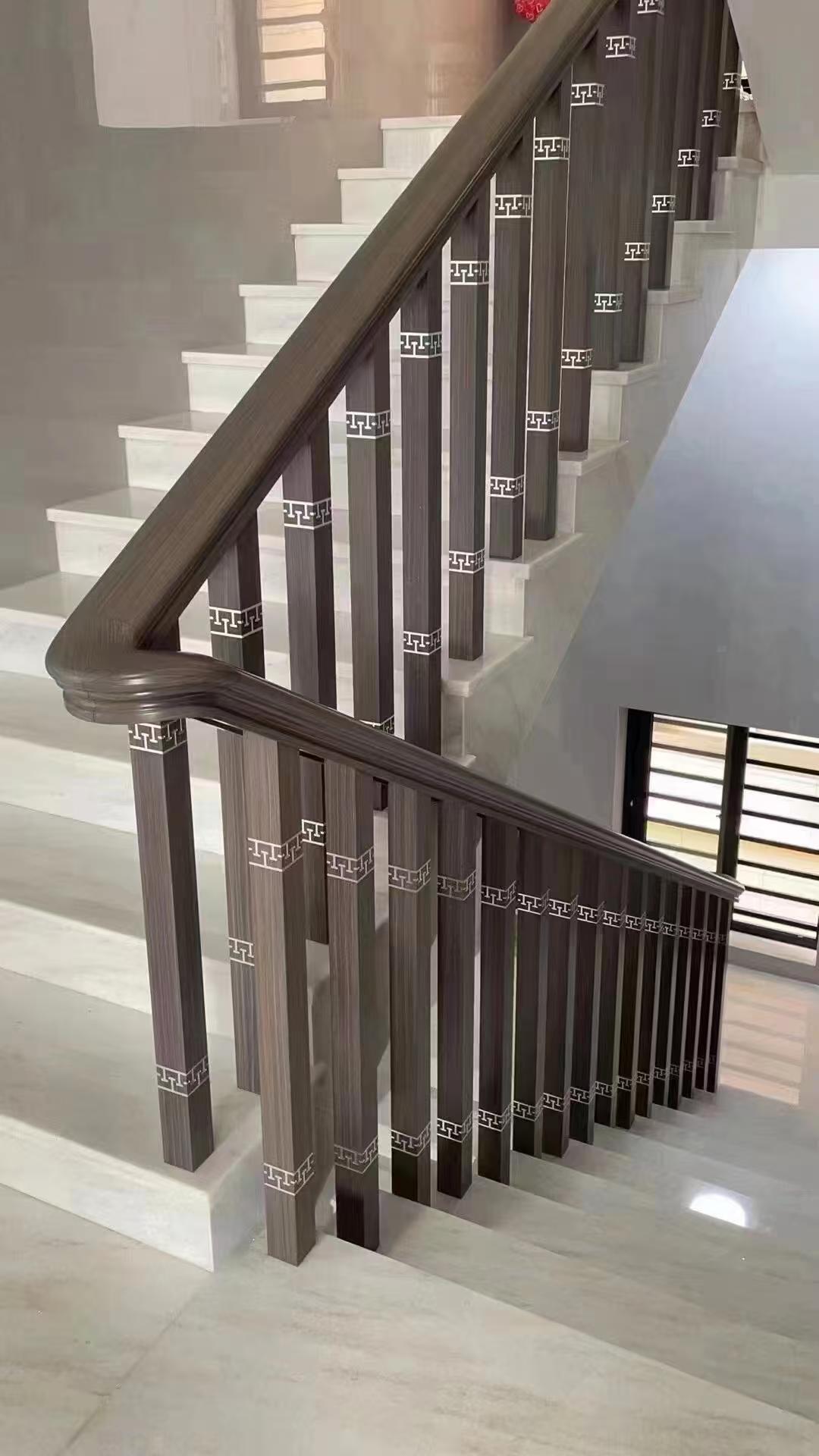 Aluminum alloy handrail type heat transfer film