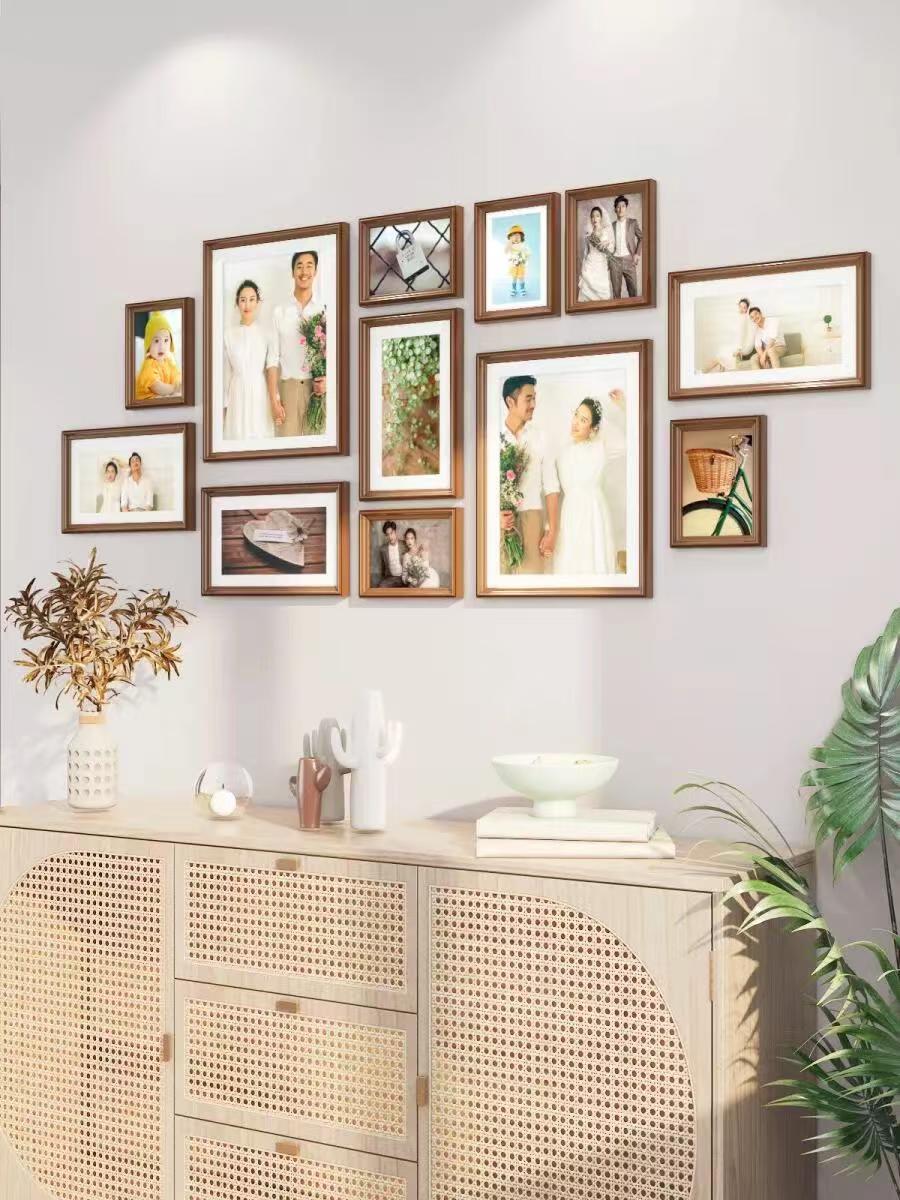 PS photo frame wood grain hot stamping film